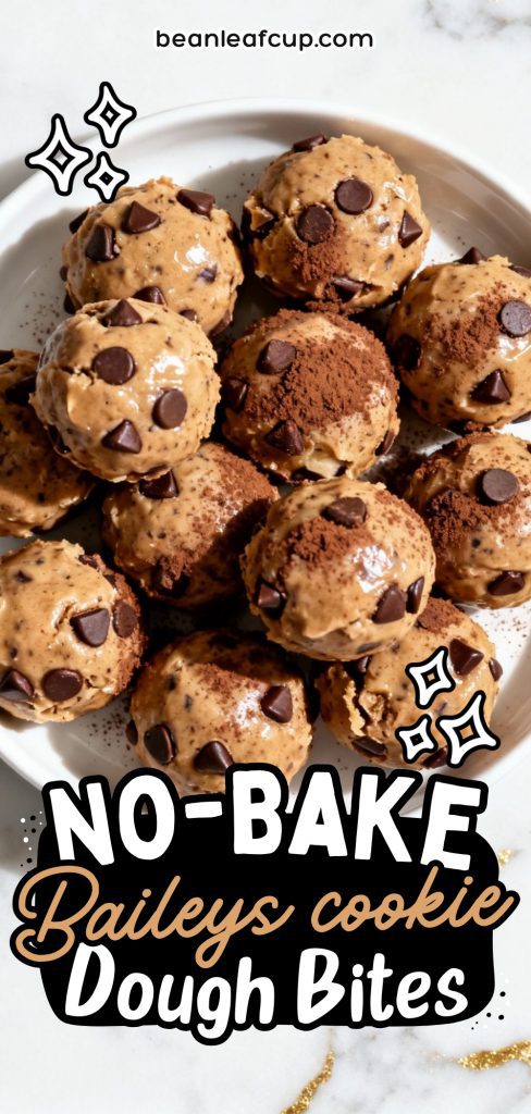 No-Bake Baileys Cookie Dough Bites 5