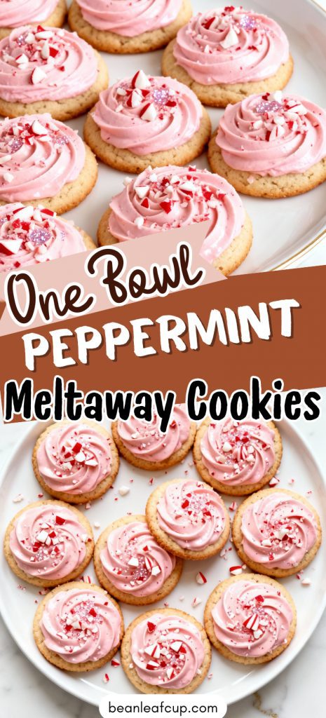 Peppermint Meltaway Cookies