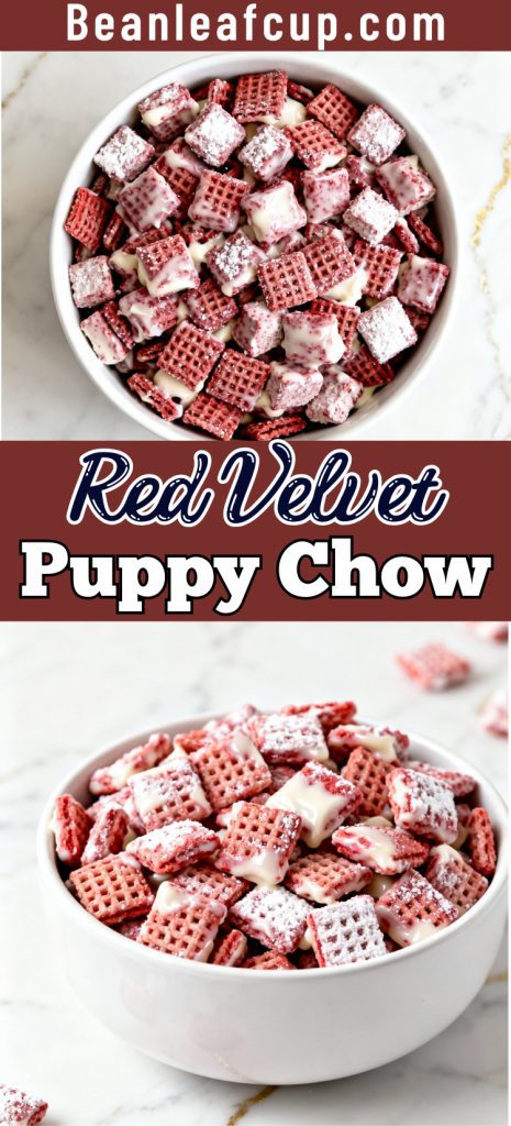 Red Velvet Puppy Chow