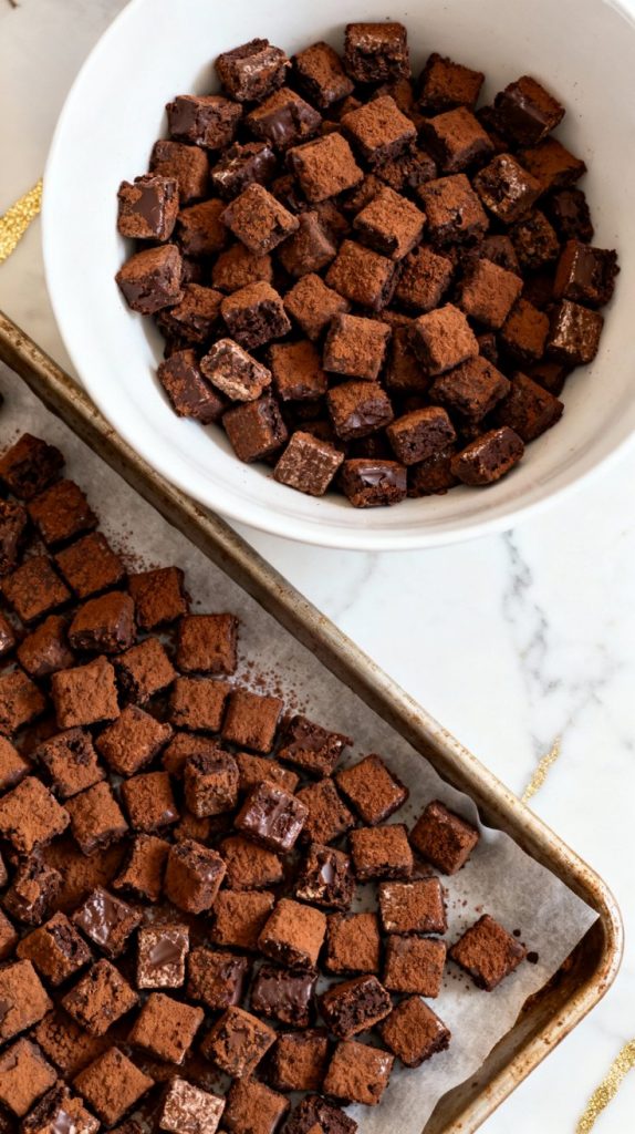 Double Chocolate Brownie Puppy Chow
