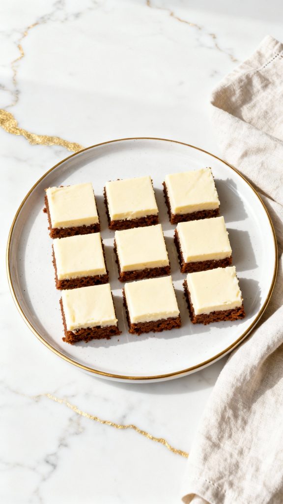 Gingerbread Cheesecake Bars