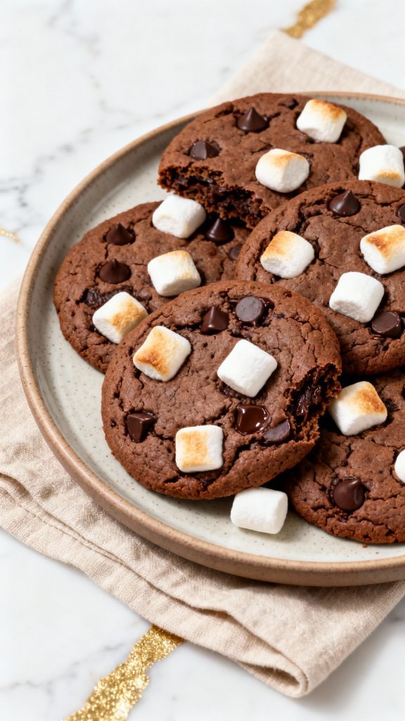 Hot Chocolate Cookies