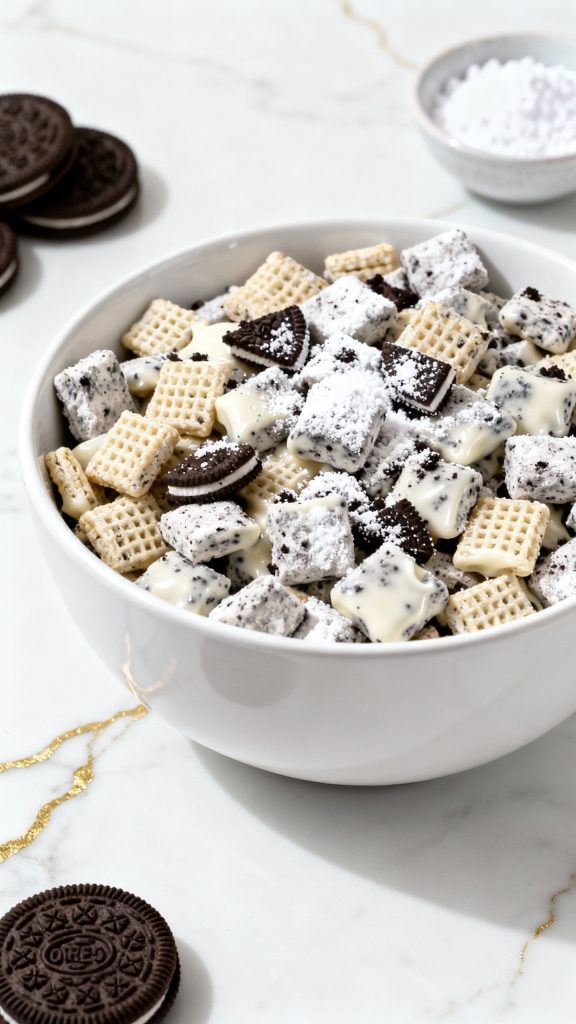 Cookies and Cream Puppy Chow