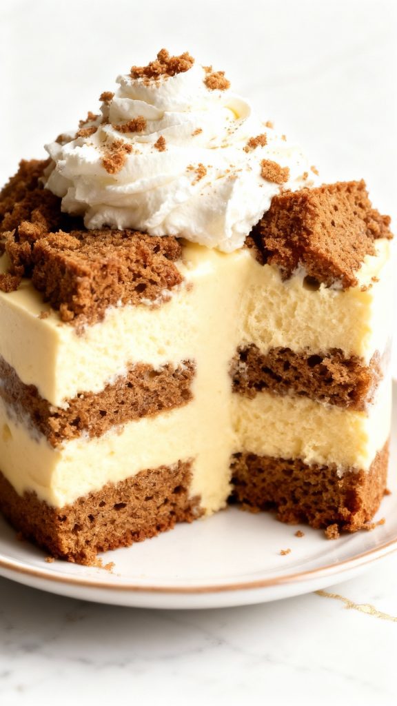 Christmas Gingerbread Trifle