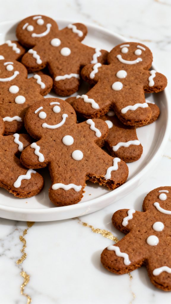 Soft & Chewy Gingerbread Man Cookies