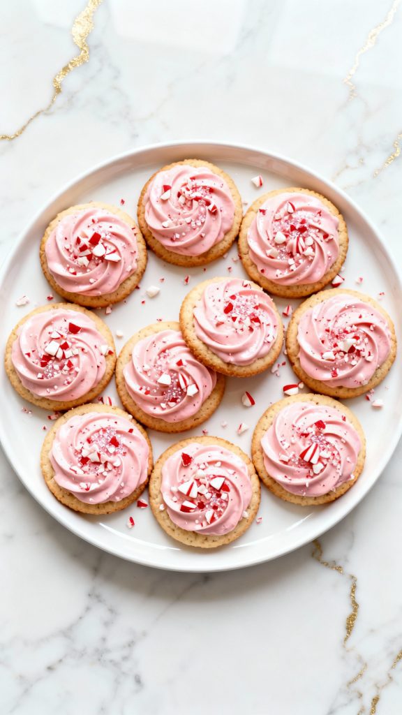 Peppermint Meltaway Cookies