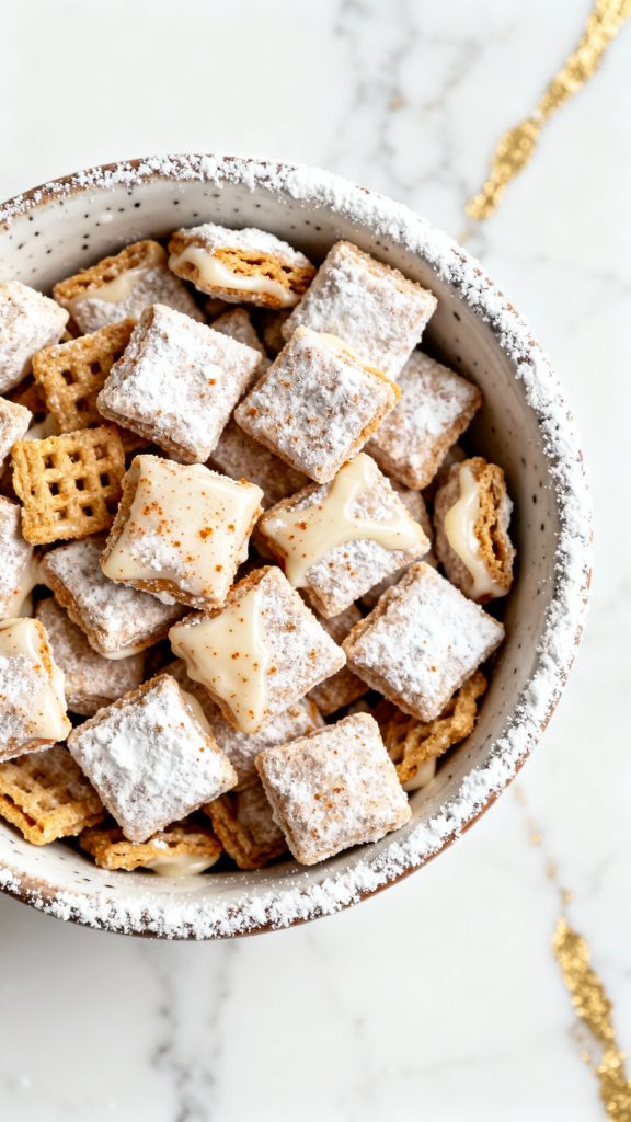 Pumpkin Spice Latte Puppy Chow