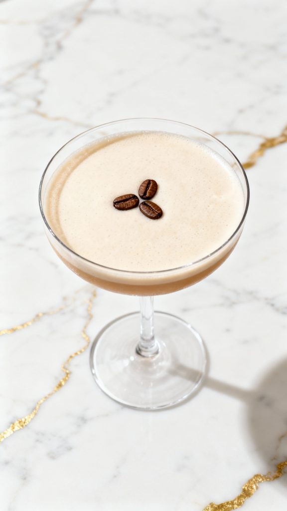 Eggnog Espresso Martini