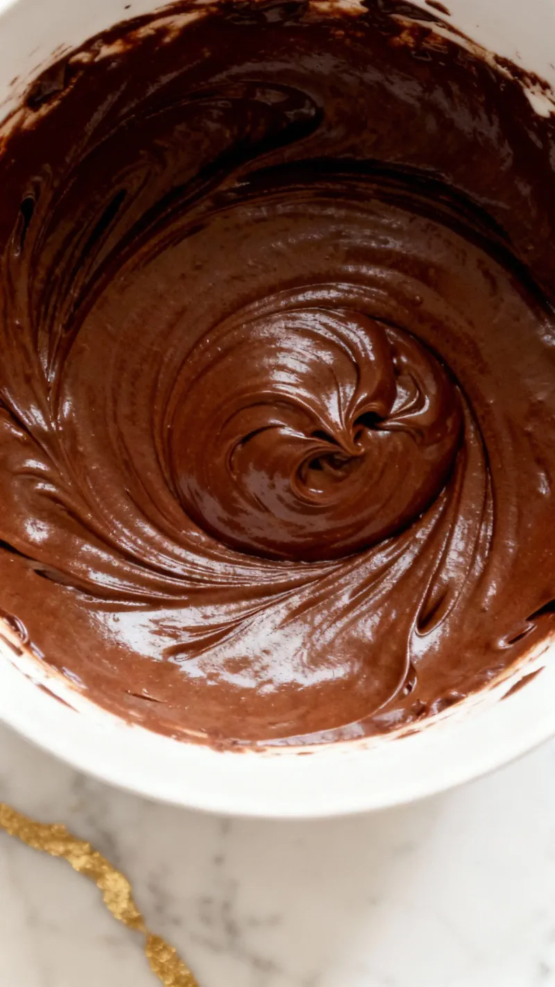 Chocolate Peppermint Cheesecake Recipe for a Creamy Holiday Dessert 21 Chocolate Peppermint Cheesecake, Step 5: Add Melted Chocolate