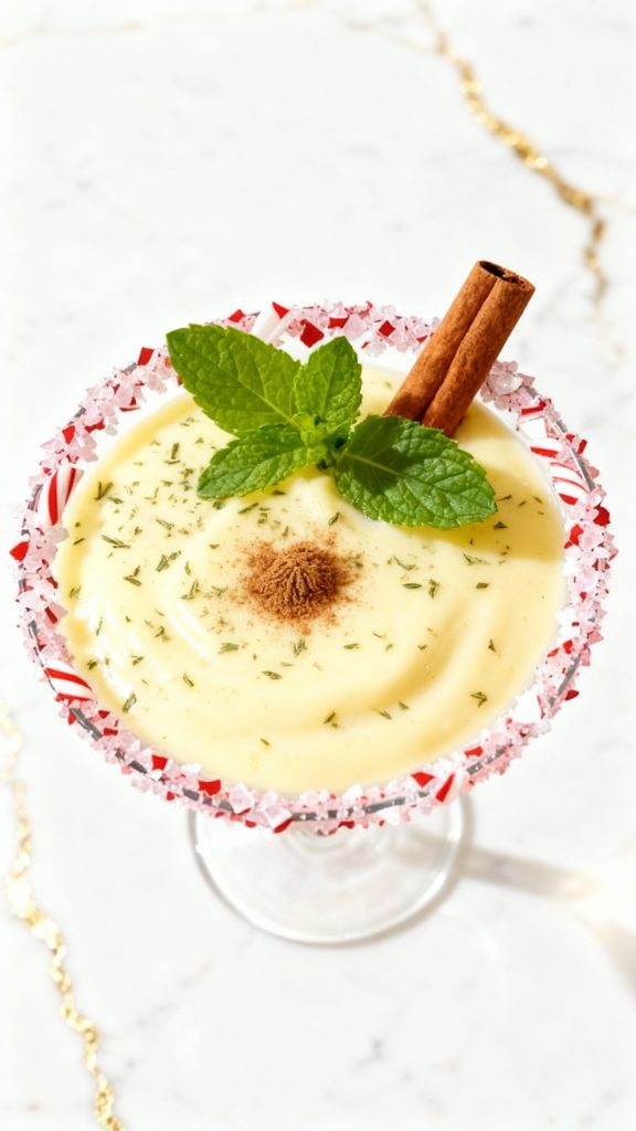 Eggnog Mojito