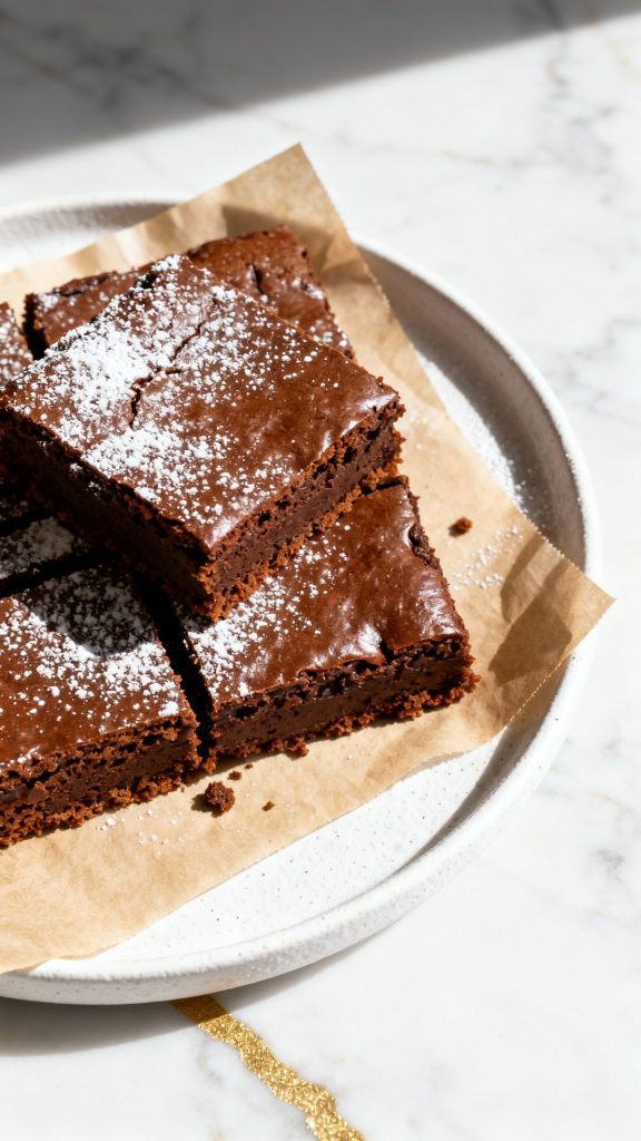Gingerbread Brownies