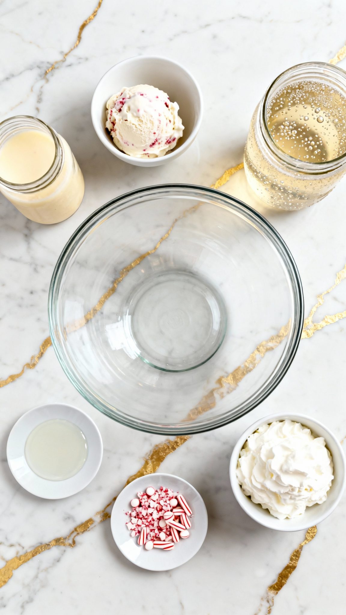 Peppermint Eggnog Punch - Bean Leaf Cup