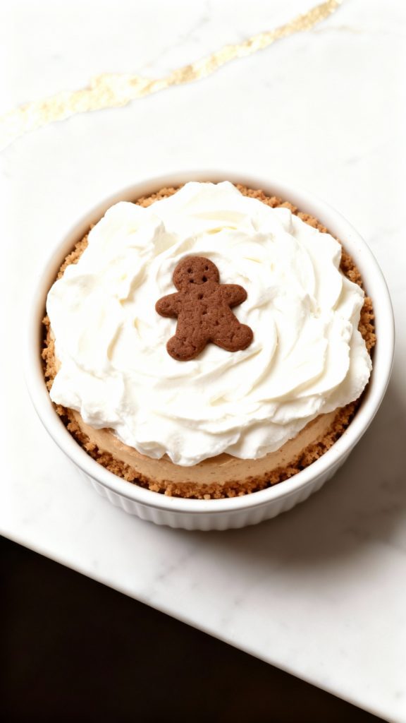 No-Bake Gingerbread Cheesecake Cups