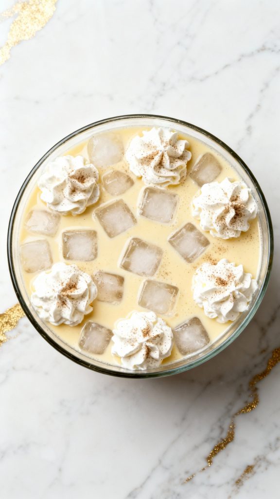 Eggnog Punch Cocktail