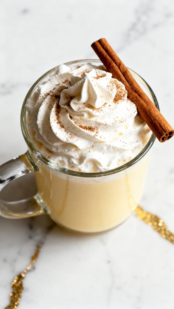 Amaretto Eggnog Cocktail 3