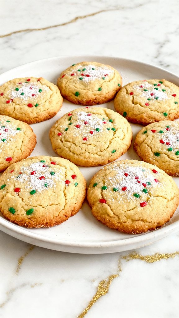 Christmas Gooey Butter Cookies