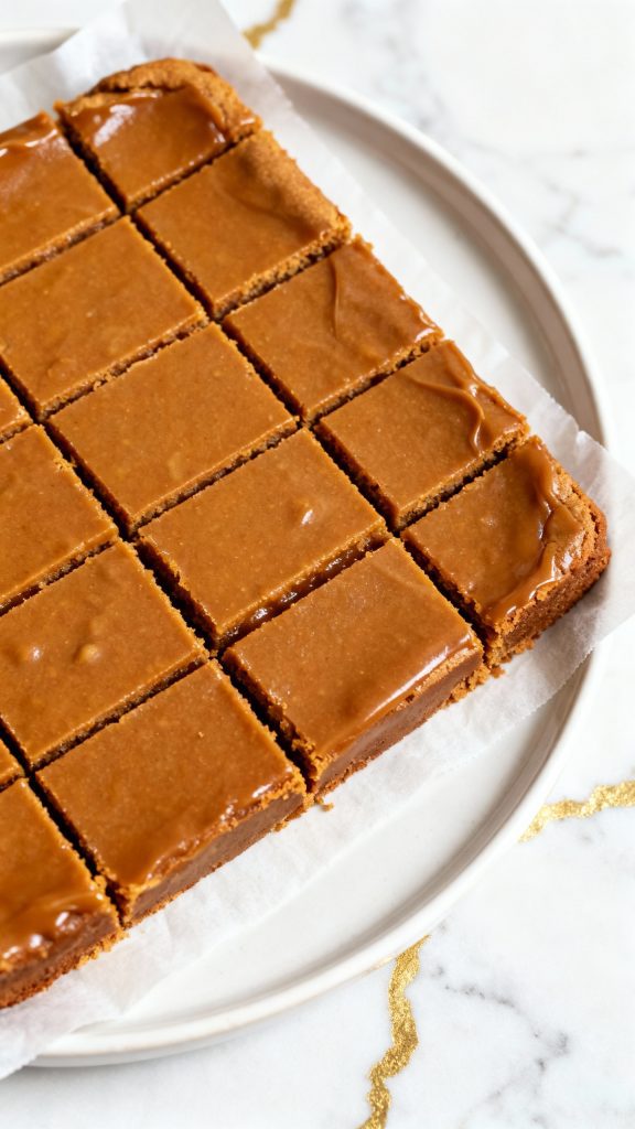 Gingerbread Blondies