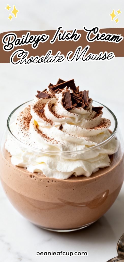 Baileys Irish Cream Chocolate Mousse