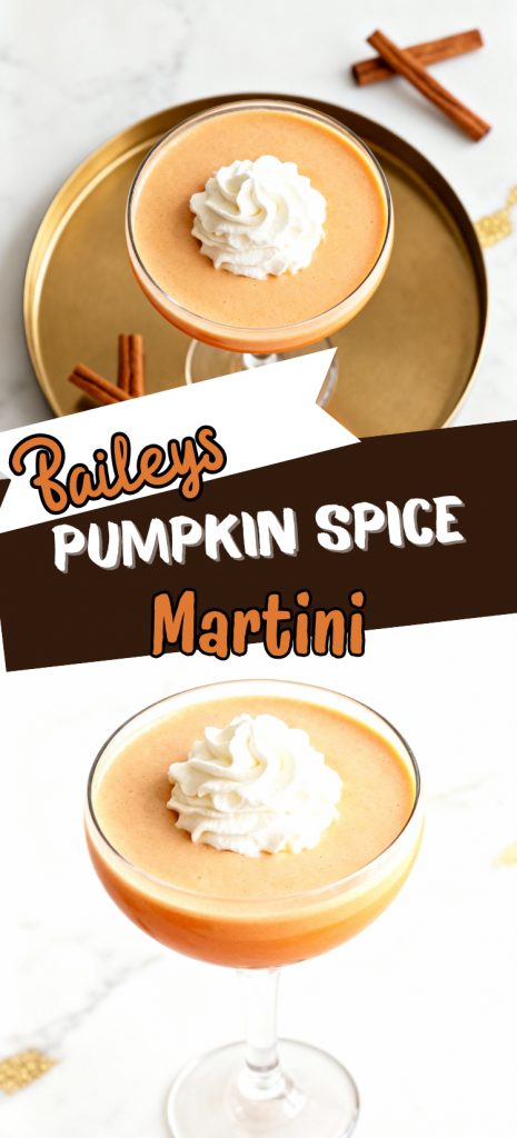 Baileys Pumpkin Spice Martini