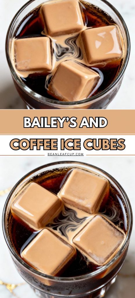 Bailey’s and Coffee Ice Cube