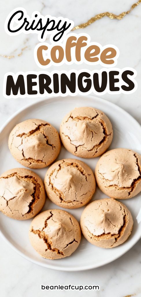 Crispy Coffee Meringues 4