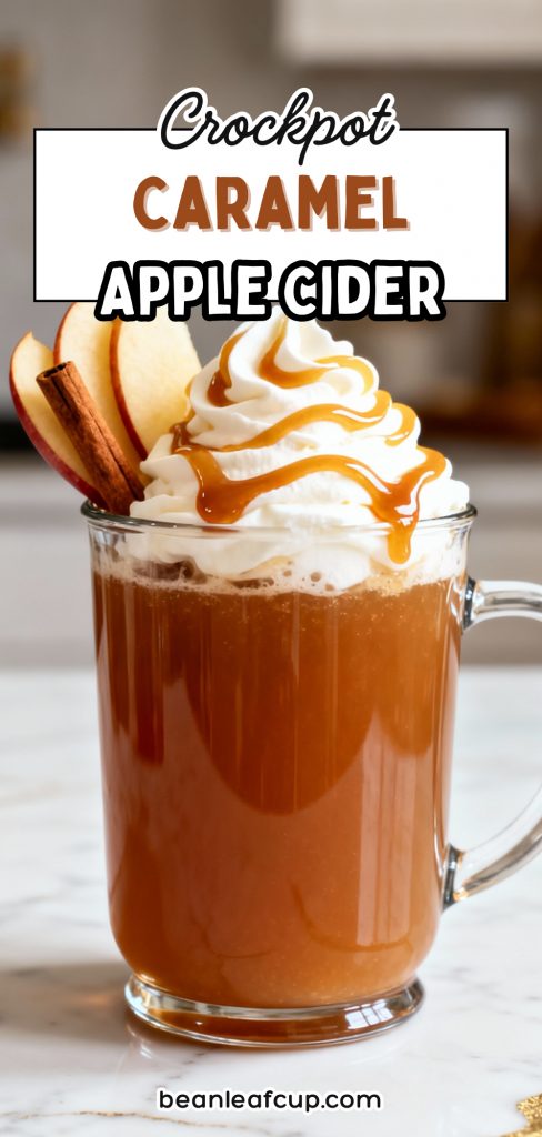Crockpot Caramel Apple Cider
