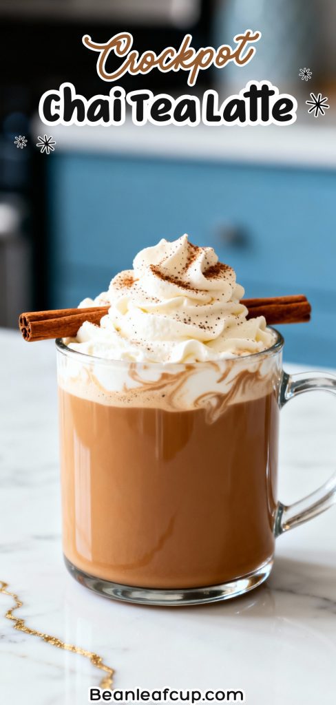 Crockpot Chai Tea Latte