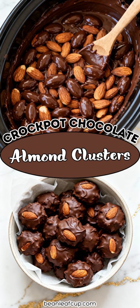 Crockpot Chocolate Almond Clusters