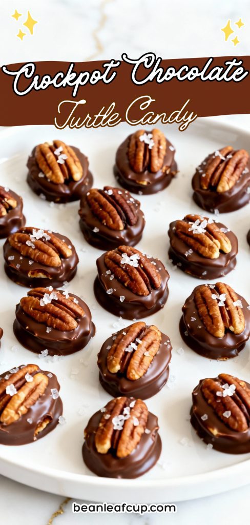 Crockpot Chocolate Turtle Candy