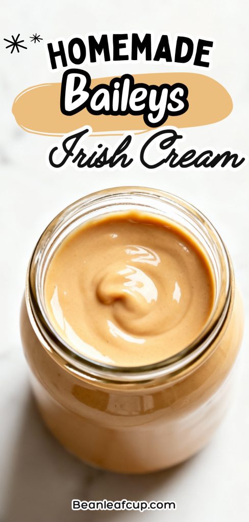 Homemade Baileys Irish Cream