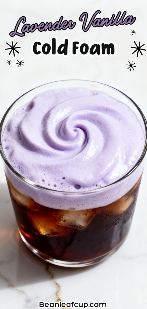 Lavender Vanilla Cold Foam