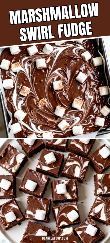 Marshmallow Swirl Fudge