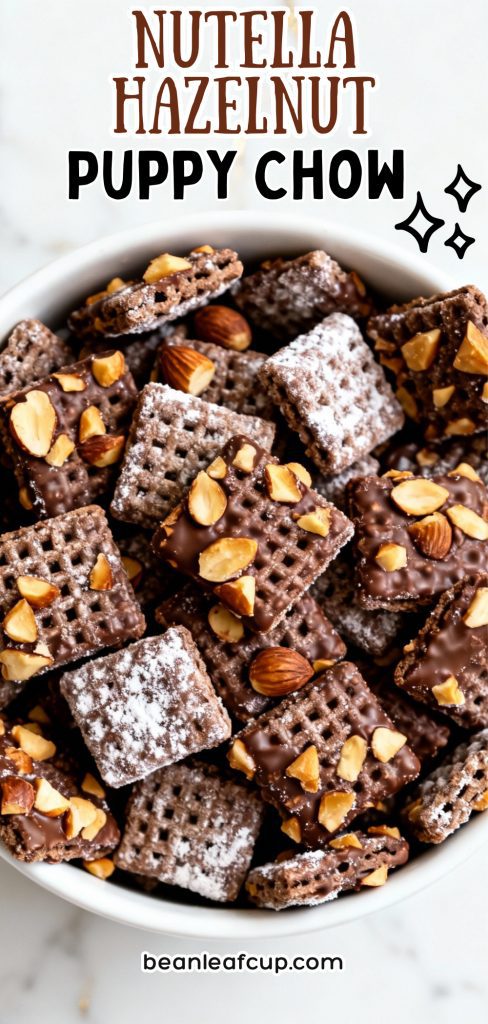 Nutella Hazelnut Puppy Chow