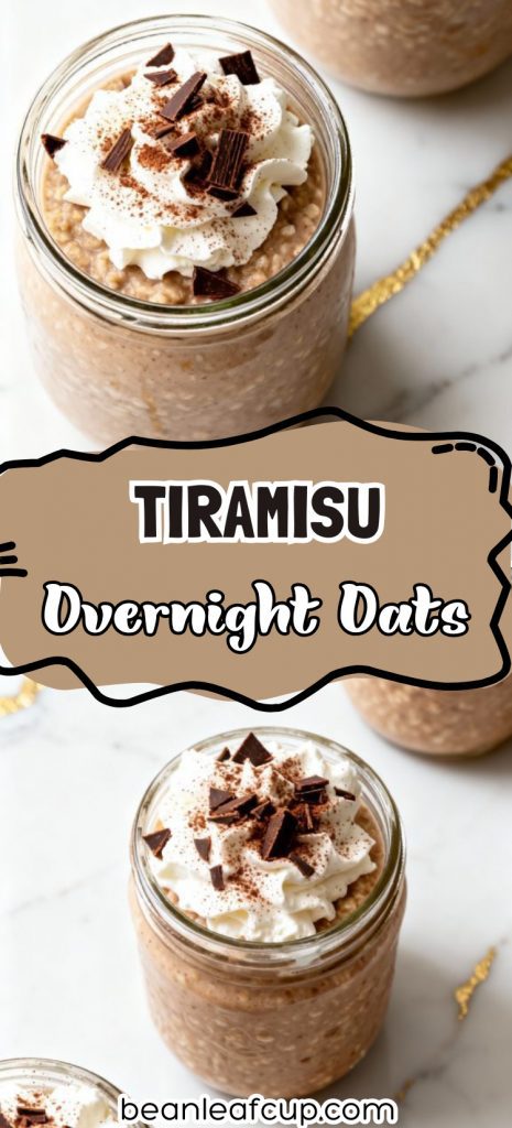 Tiramisu Overnight Oats