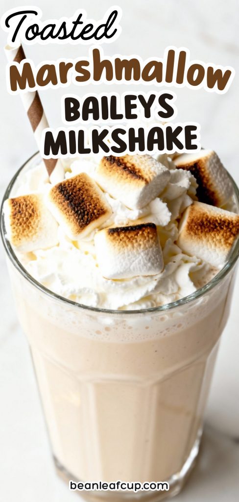 Toasted Marshmallow Baileys Milkshake 3