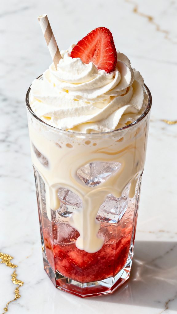 Strawberry Shortcake Dirty Soda