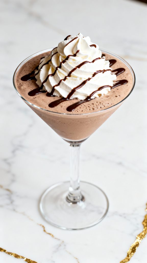 Frozen Hot Chocolate Martini