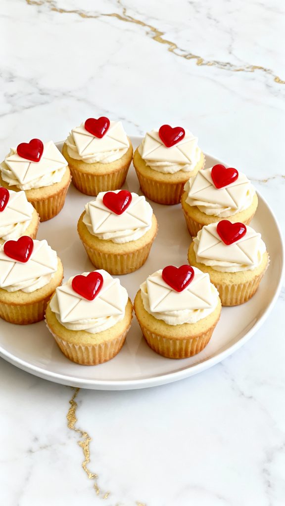 Love Letter Cupcakes
