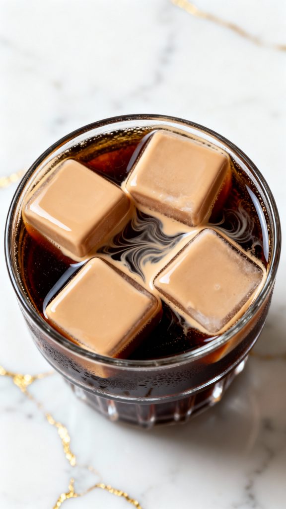 Bailey’s and Coffee Ice Cubes