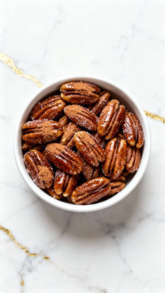Slow Cooker Candied Cinnamon Pecans