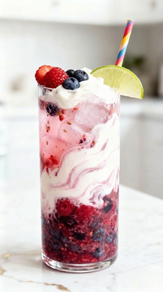 Berry Beach Bash Dirty Soda