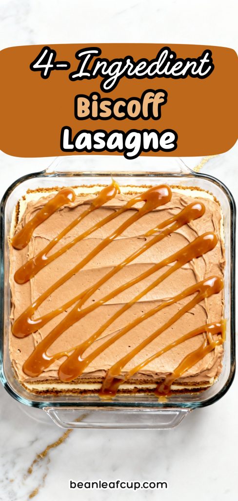 4-Ingredient Biscoff Lasagne