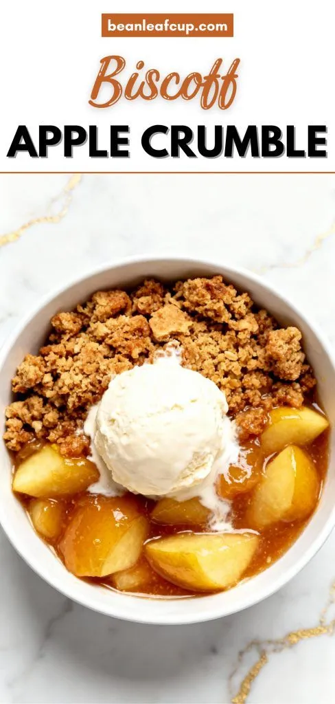 Biscoff Apple Crumble