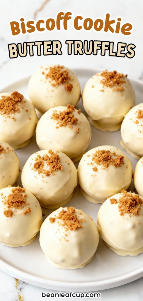 Biscoff Cookie Butter Truffles