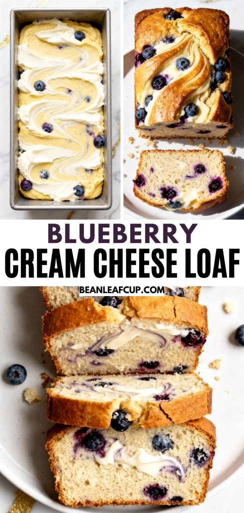 Blueberry Cream Cheese Loaf 7