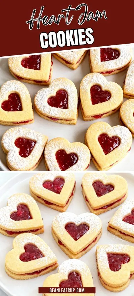 Heart Jam Cookies