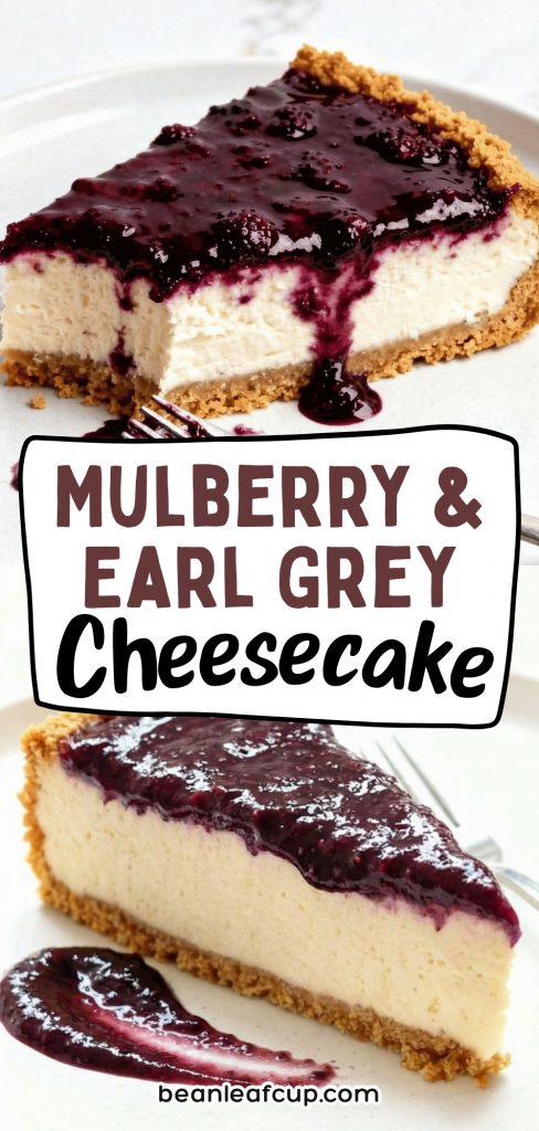 Mulberry & Earl Grey Cheesecake 5
