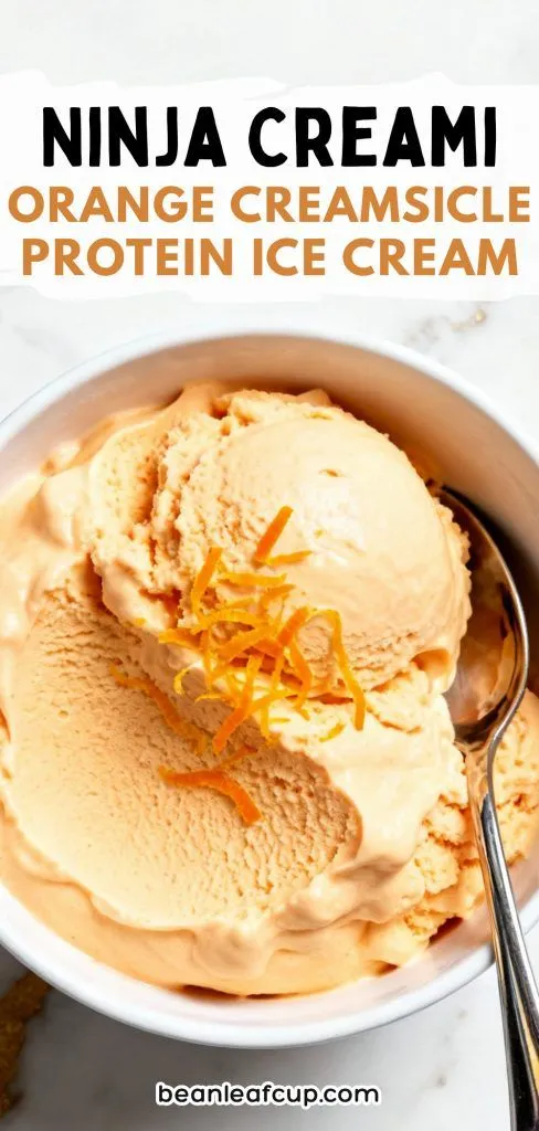 Ninja Creami Orange Creamsicle Protein Ice Cream 3