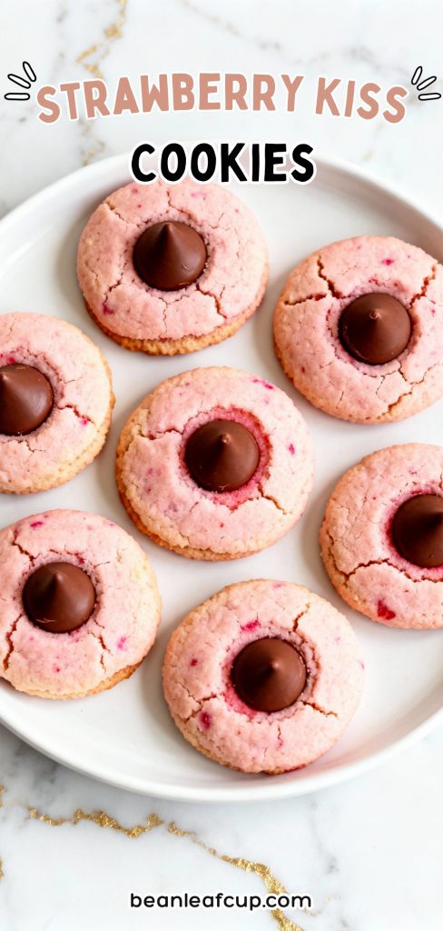 Strawberry Kiss Cookies