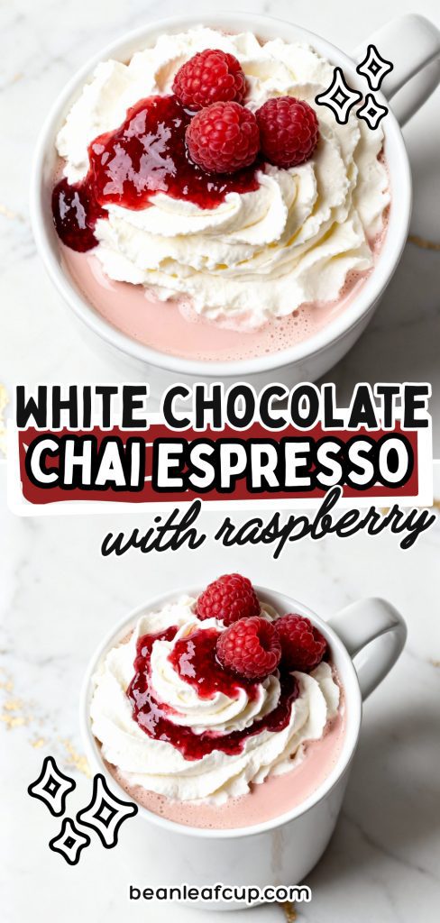 White Chocolate Chai Espresso with Raspberry 3